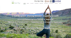 Desktop Screenshot of hopesyoga.com